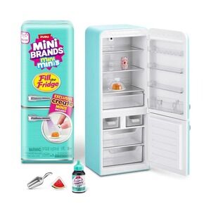 ZURU Mini Brands Fill the Fridge Playset TARGET EXCLUSIVE 5 MINIS SEALED-(NEW)